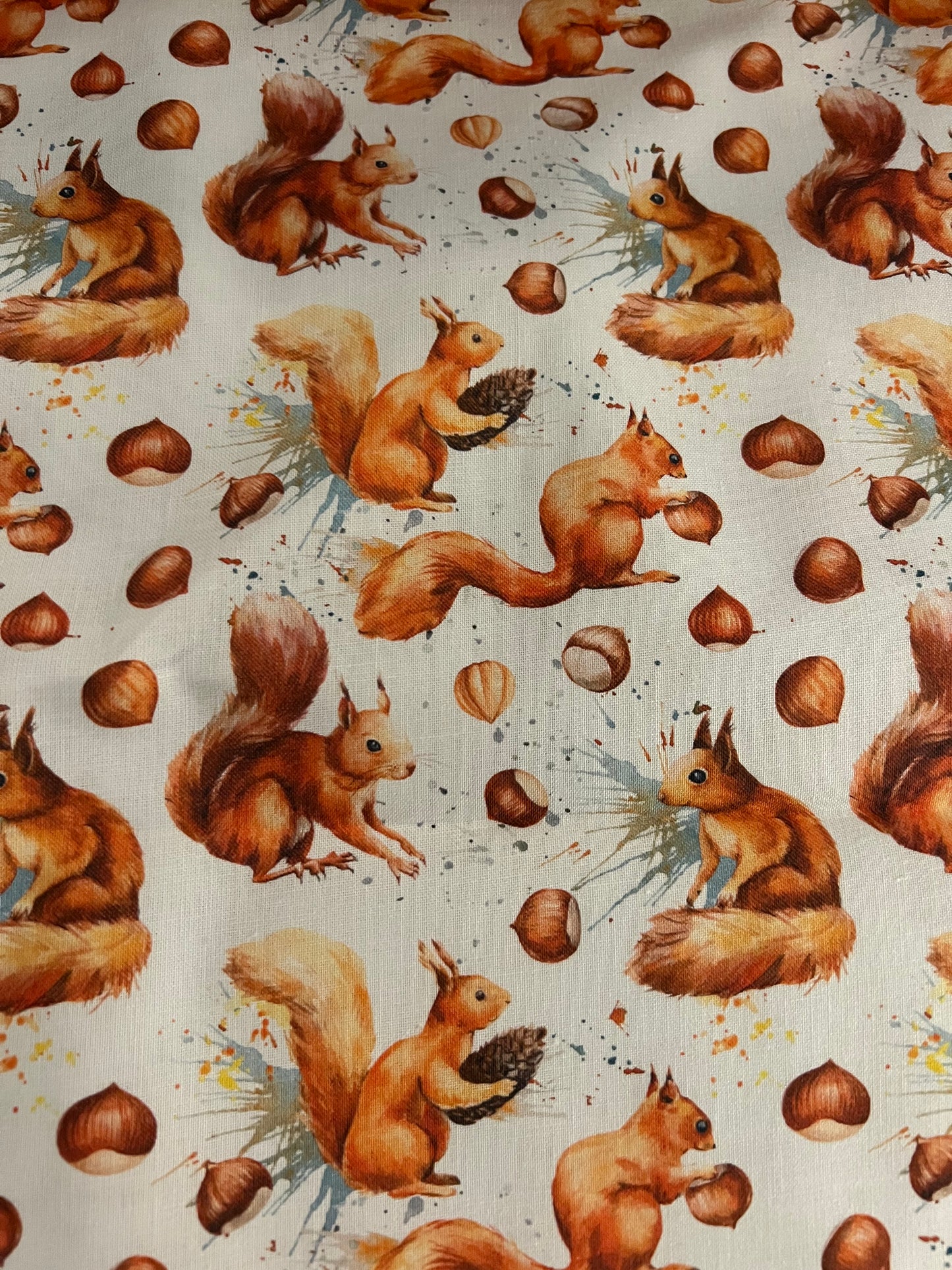 Rose & Hubble Cotton and Poplin Nature Prints: exotic birds, parrots, toucans, pineapple, tutti frutti, squirrels, animals, ABC