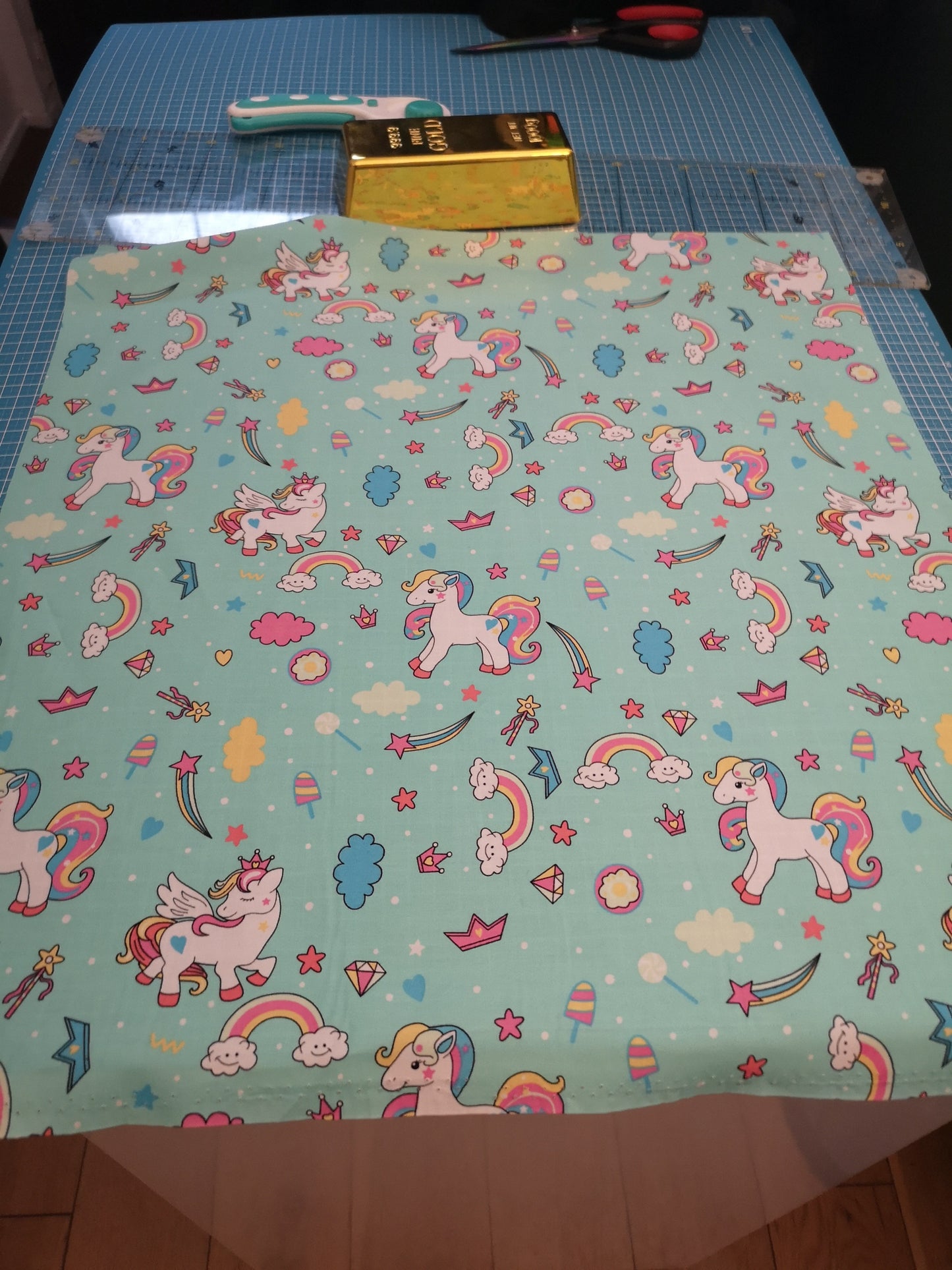 Rose & Hubble cotton poplin Kids prints: unicorn, dinosaurs, alpaca, flamingo, summer, ice cream, cactus